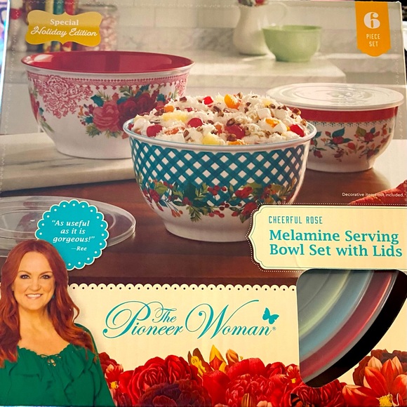 THE PIONEER WOMAN SERVING BOWL SET